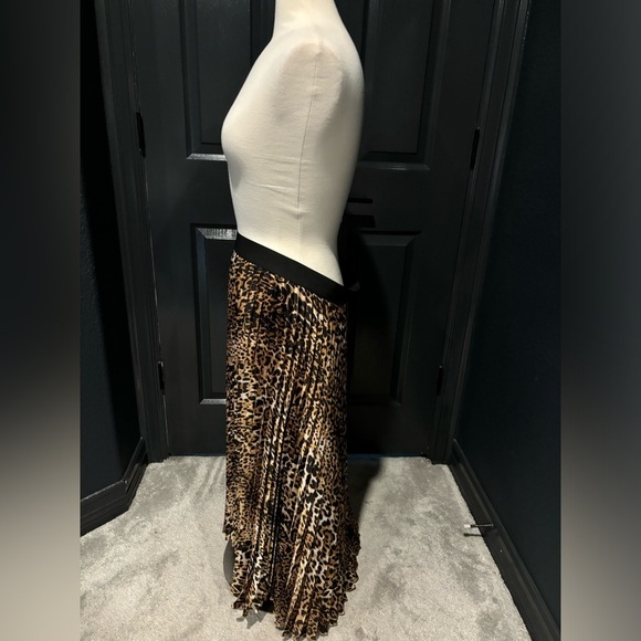 Zadig & Voltaire Brown Black Maxi A-Line Skirt - Picture 2 of 6